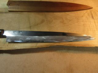 Sharpened : Vintage: Kitchen knife/yanagiba 230/380mm / Horn / Kaneyoshi 7