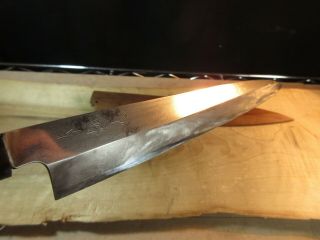 Sharpened : Vintage: Kitchen knife/yanagiba 230/380mm / Horn / Kaneyoshi 8