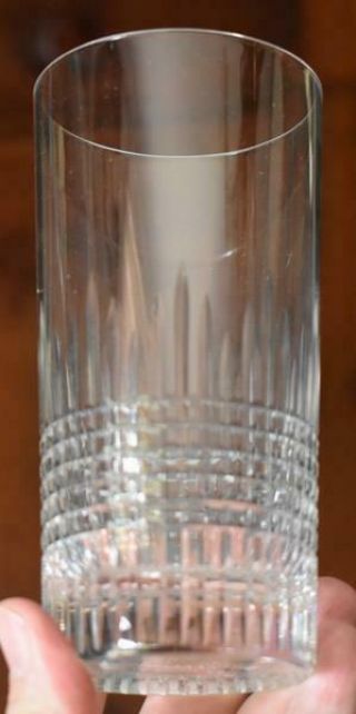 LOVELY VINTAGE BACCARAT CRYSTAL NANCY HIGHBALL GLASS - HAVE 9 2