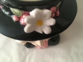 Vintage ENESCO (Mary Poppins) Lady Head Vase 4