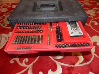 Vintage Craftsman USA 250 Piece Tool Set in 4 - Drawer Tool Box Complete 2