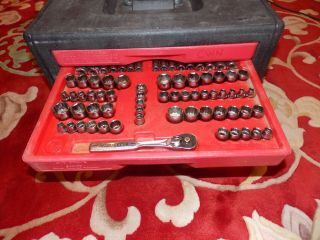 Vintage Craftsman USA 250 Piece Tool Set in 4 - Drawer Tool Box Complete 3