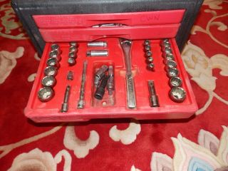 Vintage Craftsman USA 250 Piece Tool Set in 4 - Drawer Tool Box Complete 4