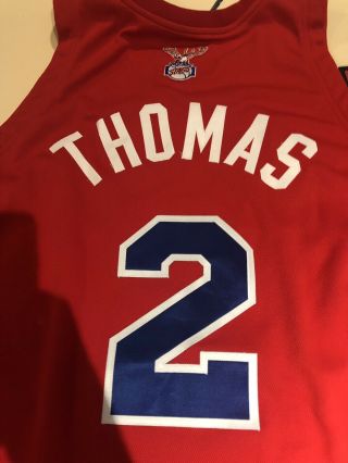 Tim Thomas Chicago Bulls Game Worn Jersey Stags Rare 5