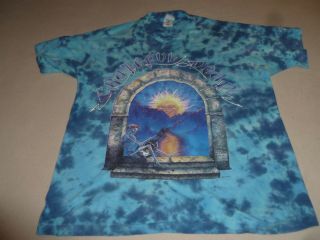 Vintage Grateful Dead Madison Square Garden Shirt 1993 Tie Dye Rare Nyc Size Xl