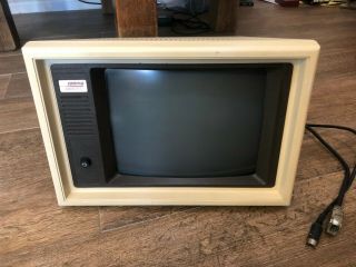Rare Vintage Compaq Deskpro Dsm Amber Display Monitor 12cqm30