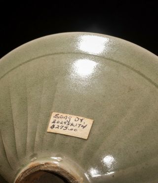 Chinese Antique/Vintage Celadon Glazed Porcelain Teacup 6