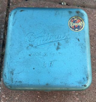 Vintage Optimus 8r Backpacking Camping Stove Made In Sweden
