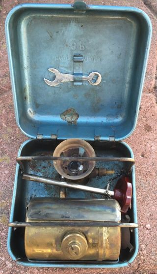 Vintage Optimus 8R Backpacking Camping Stove Made In Sweden 3