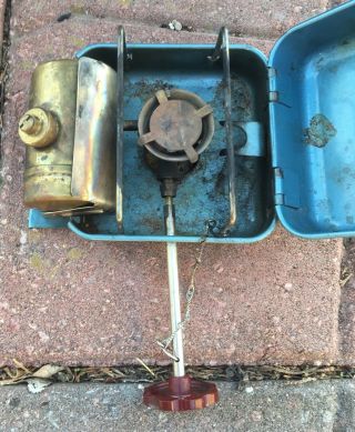 Vintage Optimus 8R Backpacking Camping Stove Made In Sweden 4