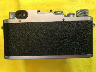 Vintage Leica IIIc 35mm Rangefinder Camera No.  415855 Summitar 5cm 1:2 Lens 3