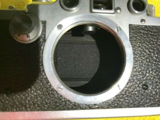 Vintage Leica IIIc 35mm Rangefinder Camera No.  415855 Summitar 5cm 1:2 Lens 7