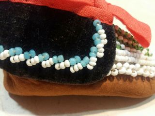Vintage authentic Indian beaded baby moccasins.  Pre - owned but only put on once. 7