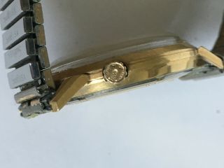 VTG Antique Accutron Bulova M5 18 Kt Gold 18k Case Mens Wrist Watch REPAIR PARTS 3
