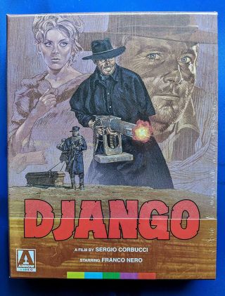 Django,  Texas Adios Franco Nero Rare Arrow Blu - Ray Set