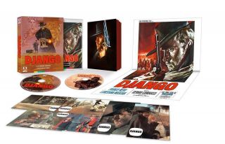 Django,  Texas Adios Franco Nero Rare Arrow Blu - ray Set 3