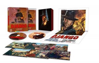 Django,  Texas Adios Franco Nero Rare Arrow Blu - ray Set 4