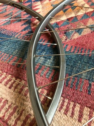 Campagnolo Proton Clinchers Vintage Eroica Record Hubs Wheels Wheelset Electron 5