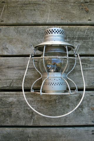 Vintage Kerosene Railroad Lantern B&o Handlan