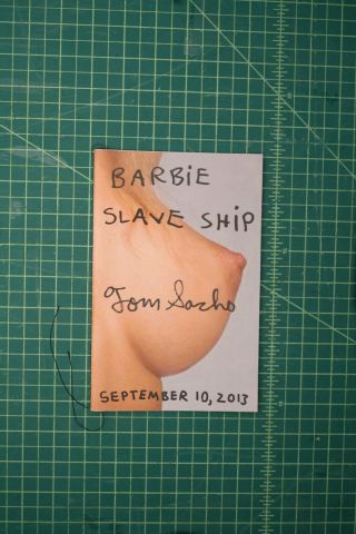 Tom Sachs Barbie Slave Ship 1st Edition Rare Tom Sachs