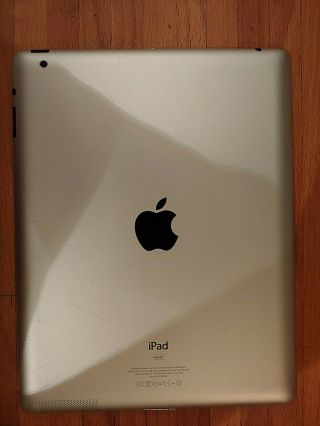 Vintage Apple iPad 2 64GB,  Wi - Fi,  9.  7 inch - White - 3