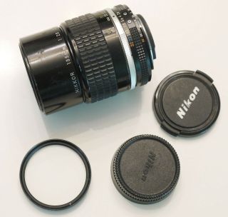 Vintage Nikon Nikkor 135mm F2.  8
