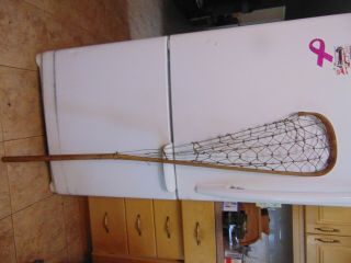 Vintage /antique Lacrosse Wooden Stick / 7322