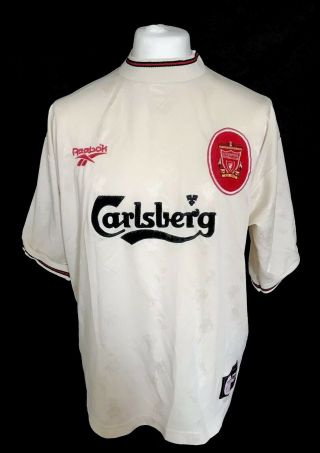 Liverpool 1996 - 97 Away Vintage Football Shirt -