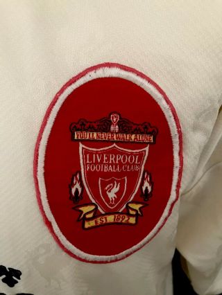 Liverpool 1996 - 97 Away Vintage Football Shirt - 3