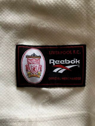 Liverpool 1996 - 97 Away Vintage Football Shirt - 5