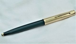 Vintage Early - Parker 51 Custom - Ballpoint Pen - Uk - Ding Cap