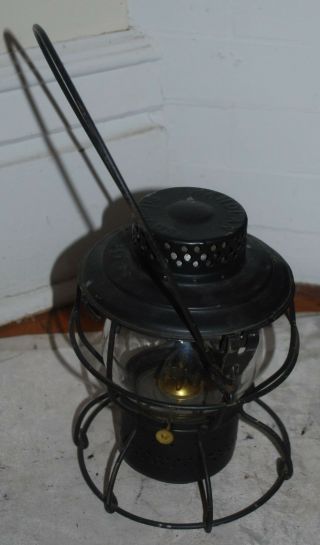 Vintage Baltimore & Ohio B&O Railroad Lantern Handlan St Louis 3