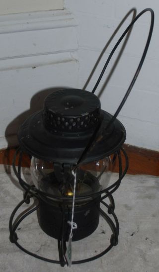 Vintage Baltimore & Ohio B&O Railroad Lantern Handlan St Louis 5