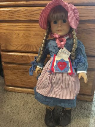 American Girl Doll Kirsten Doll With Outfit And Accessories