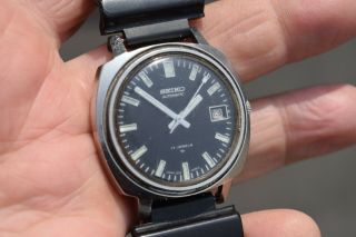 Vintage Seiko Automatic Mens Watch Wristwatch 17 Jewel 7025 A