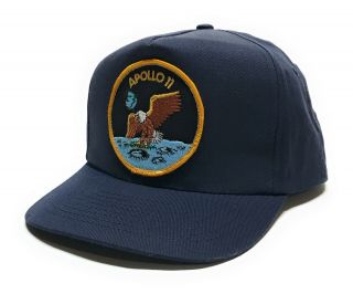 Vintage 80’s Apollo 11 Nasa Eagle Moon Landing Astronaut Adjustable Snapback Hat