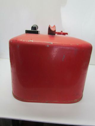 Vintage 6 gallon Gas Tank Mercury Marine Outboard Fuel/Gas can Rare 5