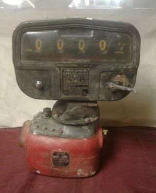 Vintage Brodie Gas Meter Model X - 31 Sn - 38460