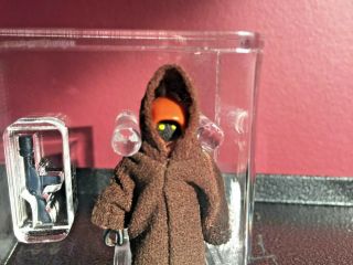 Vintage Star Wars.  AFA 85.  Green Stitch Jawa variant.  Very rare to acquire 3