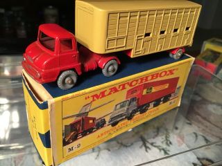 Vintage Matchbox Never Played With Box No M2 Articulated Freight Truck