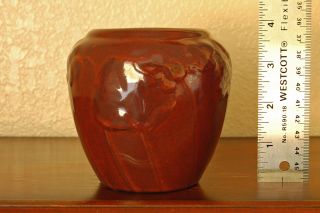 Vintage Rookwood Pottery Arts Crafts Cabinet Vase " Xxxix " 1939 6432 Glossy Plum