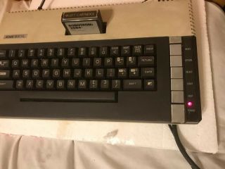 Vintage Atari 800 XL Home Computer memory Comes With 5 Games 5