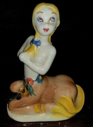 Rare 1940 Walt Disney Vernon Kilns Fantasia Centaurette Figurine 17 Centaur
