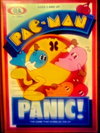Vintage 1980 Pac - Man Panic Game (in Package)