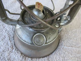 Antique Lantern DIETZ LITTLE WIZARD Vtg Primitive Kerosene Oil Barn Lamp,  1936 3