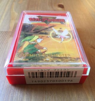 Vtg 1986 Nintendo Legend of ZELDA Hyrule Fantasy PROMO Playing Cards 80 ' s RARE 5