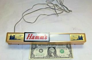 Vintage Hamm ' s Beer Sign Electric Small 2