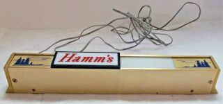 Vintage Hamm ' s Beer Sign Electric Small 3