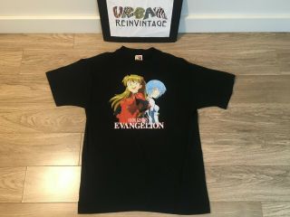 Vtg Rare 90s Neon Genesis Evangelion Anime T Shirt L Akira Supreme Shell