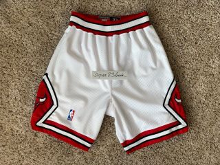 Nwot Vintage 1997 - 98 Nike Chicago Bulls Authentic Nba Shorts 32 M Jordan Pippen